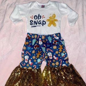 0-3M Xmas Outfit